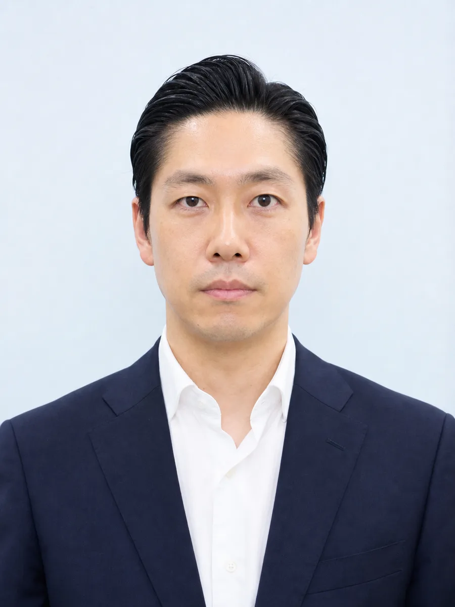 証明写真(AI生成・架空)